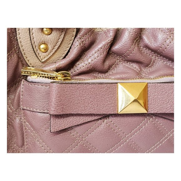 Marc Jacobs Lindy Quilted Mini Stam Satchel Bag - Picture 6 of 12